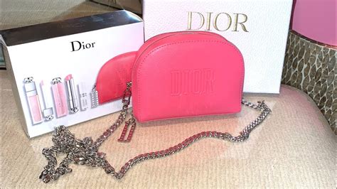 dior jewelry pouch|free dior pouch with purchase.